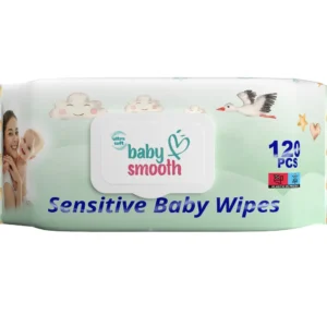 Baby Smooth baby wipes packaging – Gentle and soothing wipes for delicate baby skin