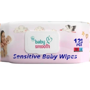 Baby Smooth baby wipes packaging – Gentle and soothing wipes for delicate baby skin